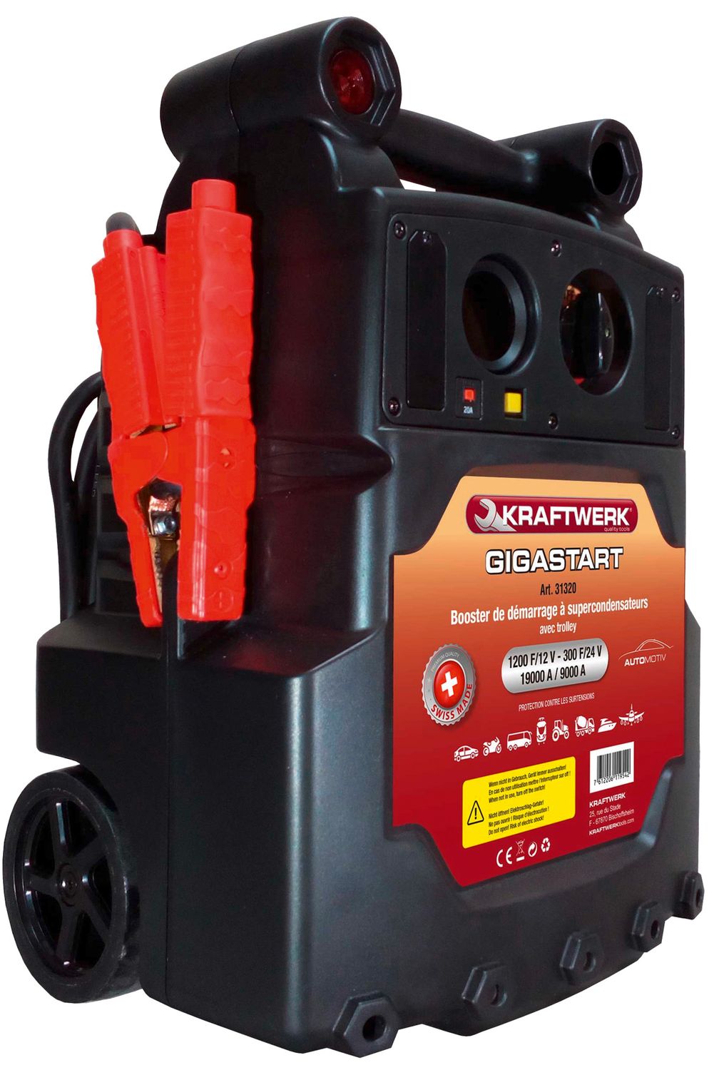 Booster de démarrage 12/24V GigaStart