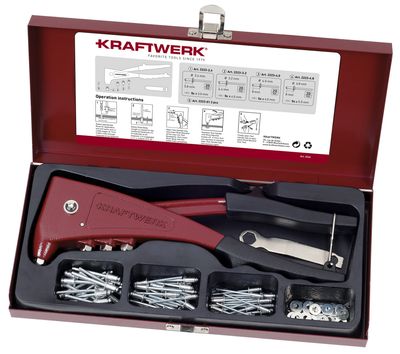 Coffret de pince à riveter