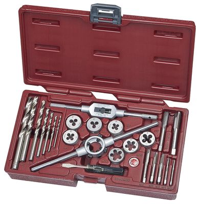 Coffret tarauds, filières, forets modulo