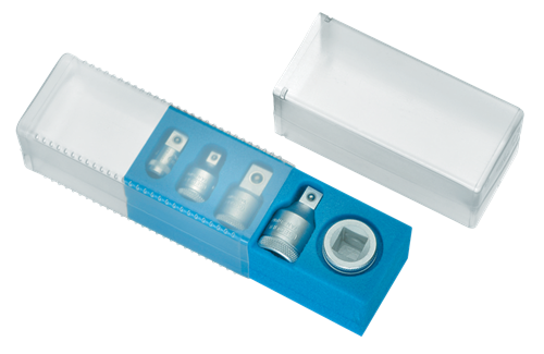 JEU D'ADAPTATEURS 1/4 - 3/4 5 PIECES JEU D'ADAPTATEURS 1/4 - 3/4 5 PIECES