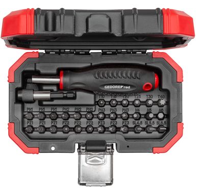 COFFRET D'EMBOUTS TOURNEVIS 1/4 - 32 PIECES