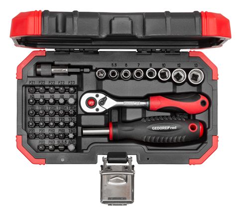 COFFRET D'EMBOUTS TOURNEVIS 1/4 AVEC CLIQUET 40 PIECES COFFRET D'EMBOUTS TOURNEVIS 1/4 AVEC CLIQUET 40 PIECES