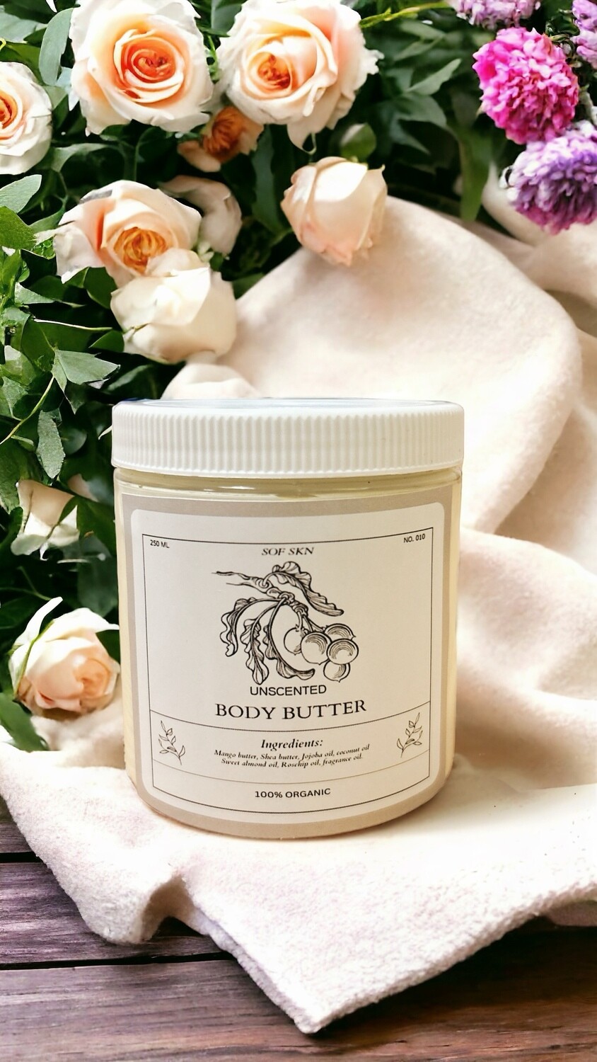 Unscented Whipped Body Butter