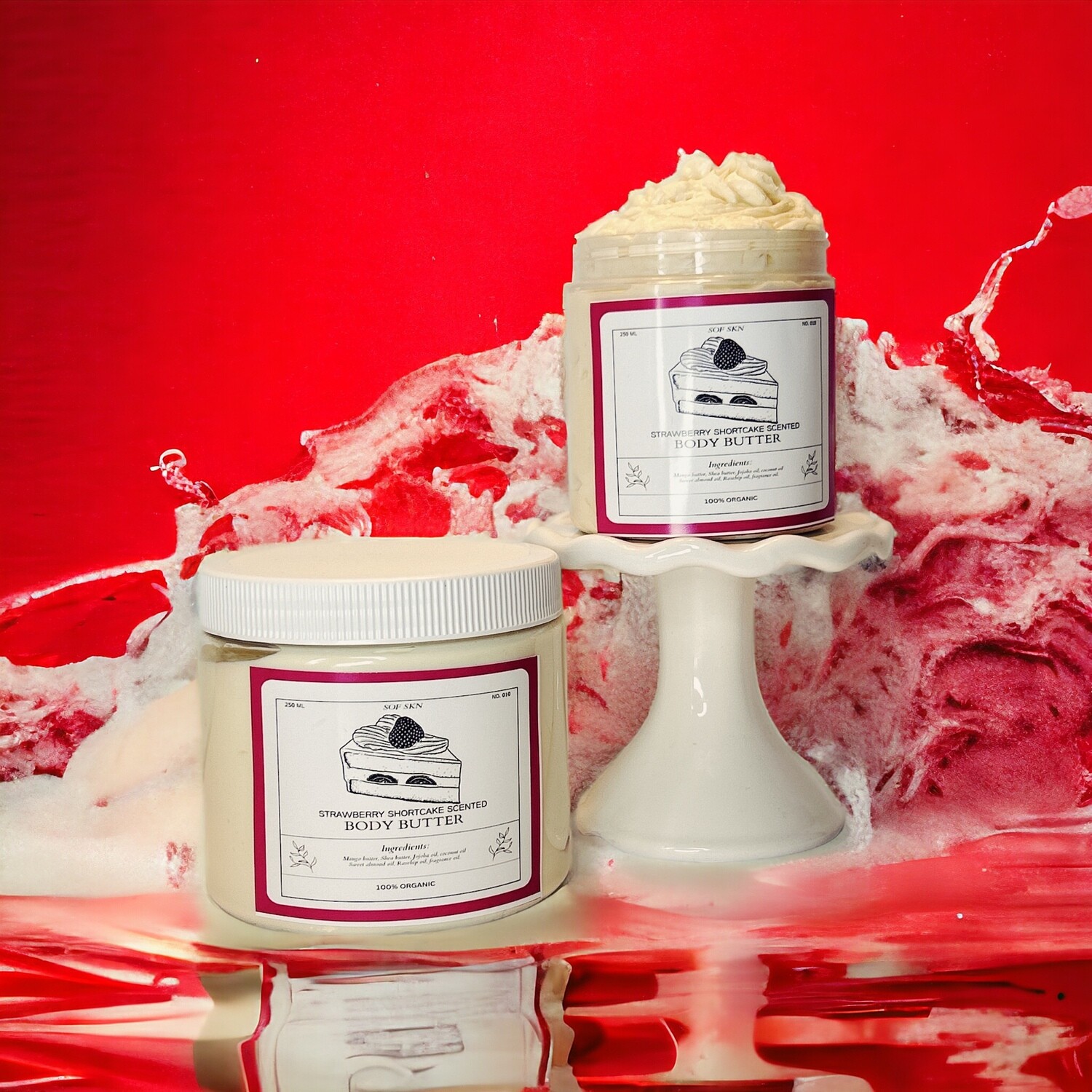 Strawberry Shortcake 8oz.