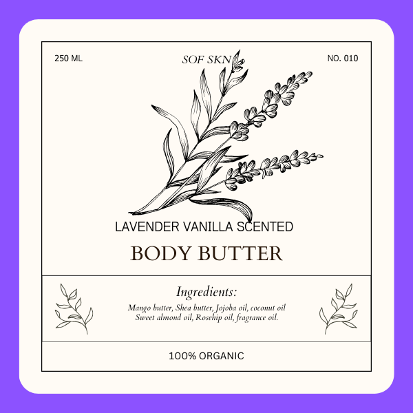 Travel size Body Butters