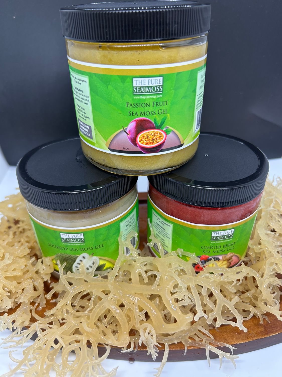 The Sea Moss Bundle - Buy 2 (16oz) Jars of Sea Moss Gel, Get 1 Free