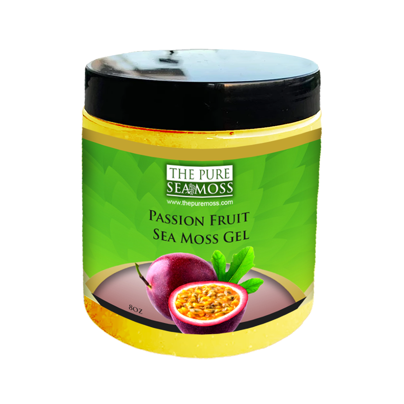 Passion Fruit Sea Moss Gel (16oz)