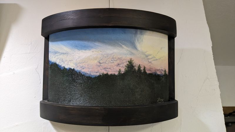 Mammatus Clouds over the Hills