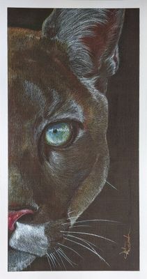 Watching, Original Size Print