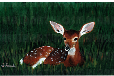 "Mom said wait here" Print 5 x 7