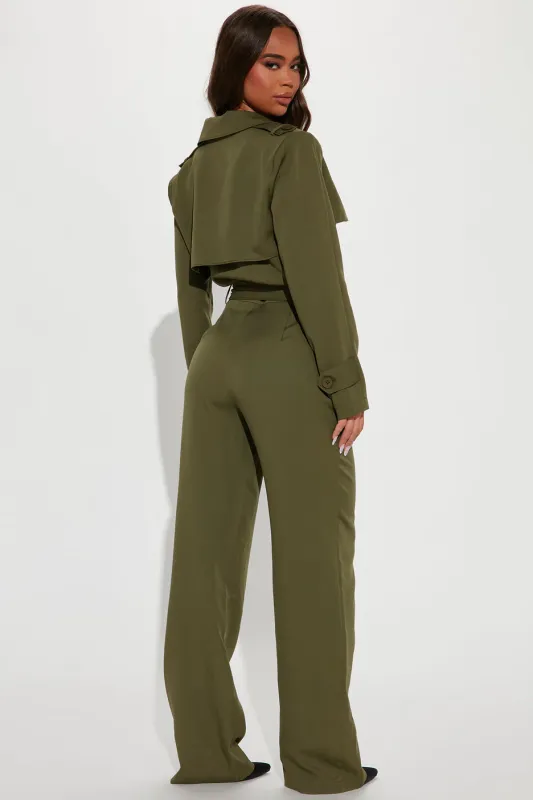 JUMPSUIT  - Olive