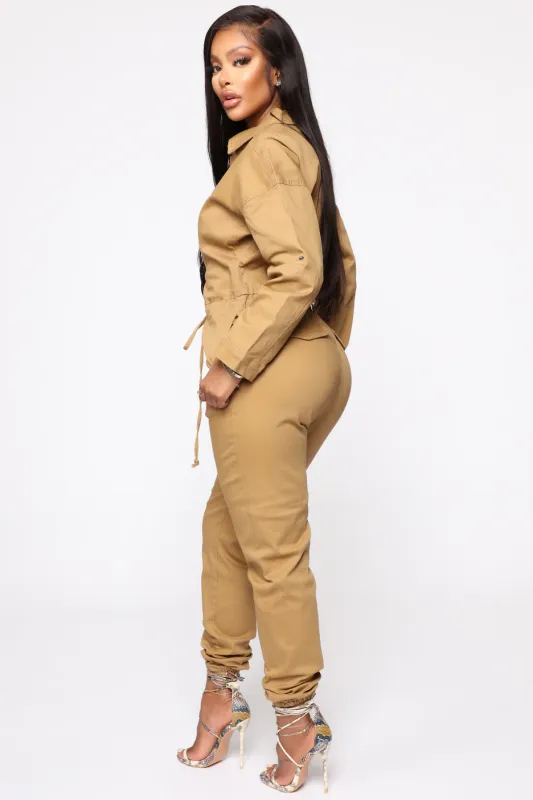JUMPSUIT  - Kaki