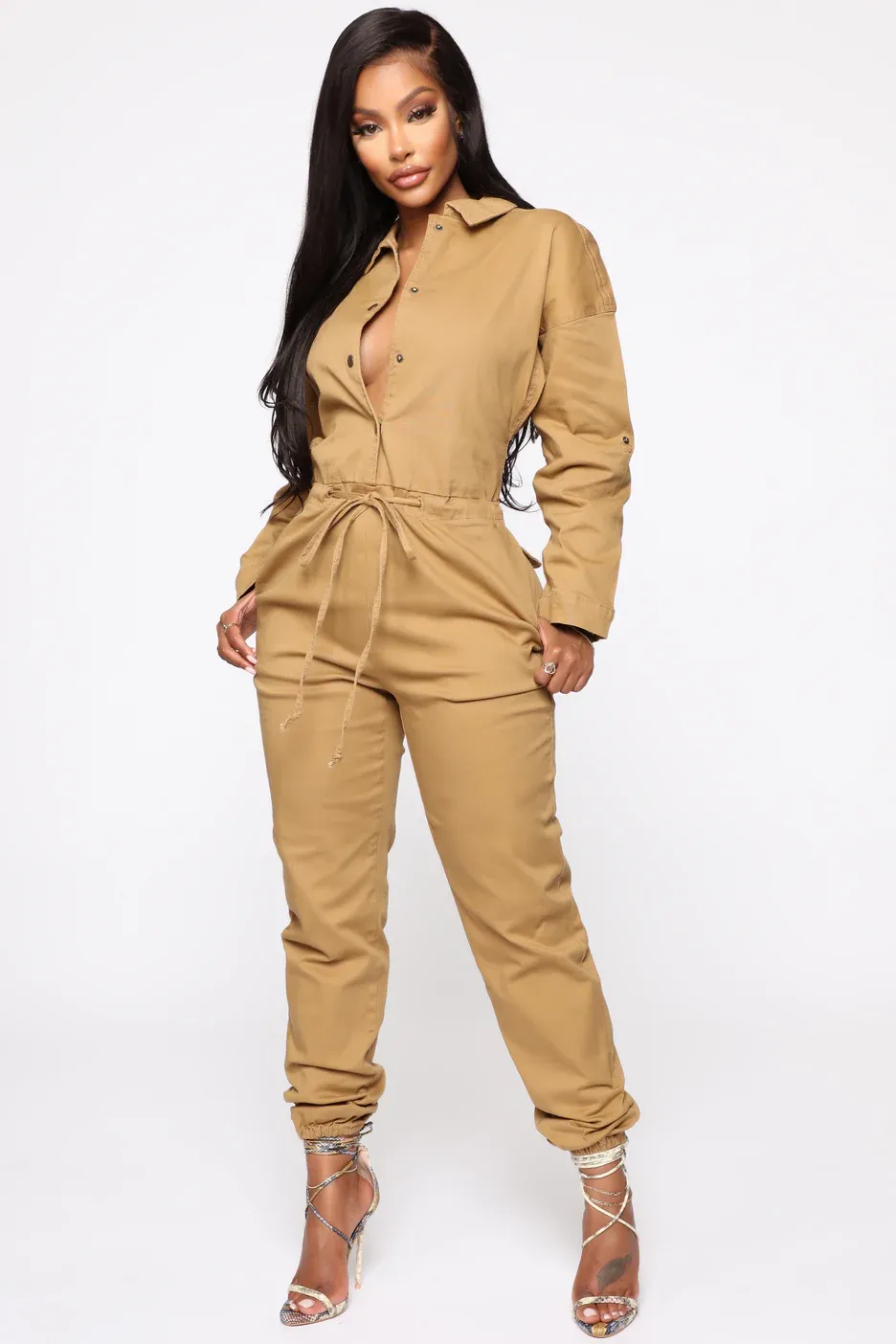 JUMPSUIT  - Kaki