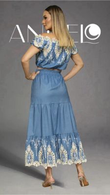Set Bohemio con encajes