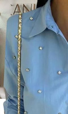 Camisas con detalles brillantes