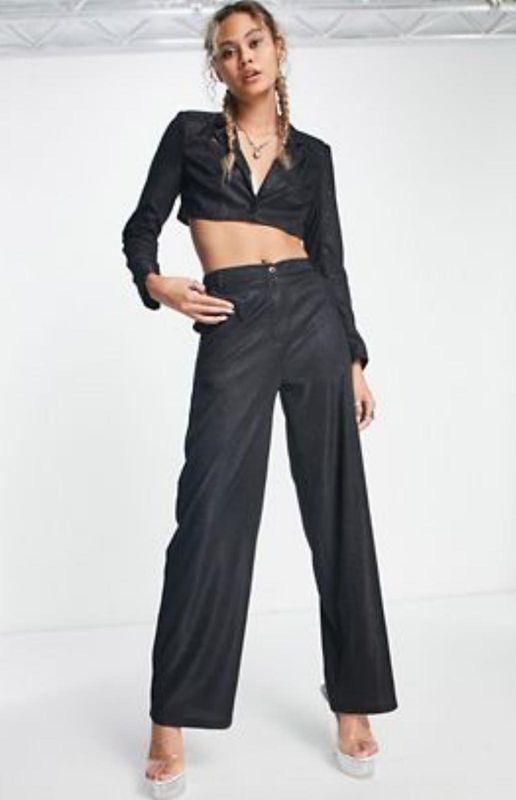 Pantalón ASOS brillante