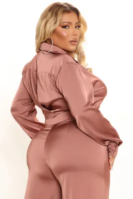 Set Satín Mauve