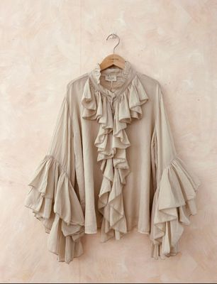 Blusa de algodón-boho Lumine