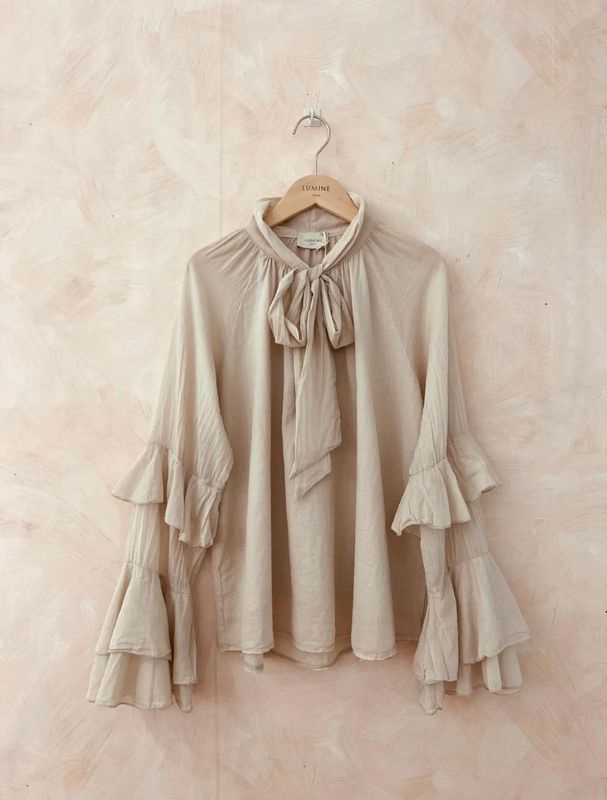 Blusa de algodón-boho Paris