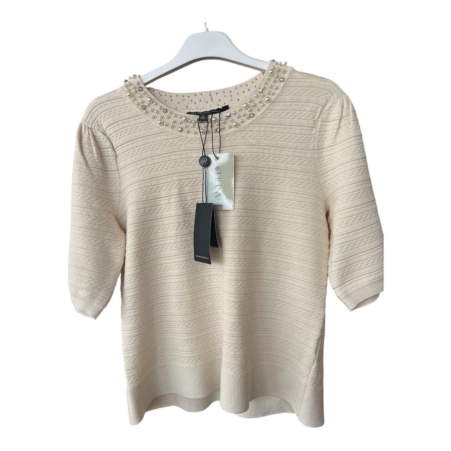 Blusa de perlas