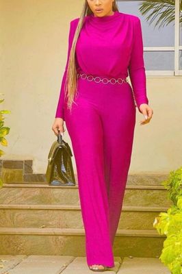 Jumpsuit cuello alto