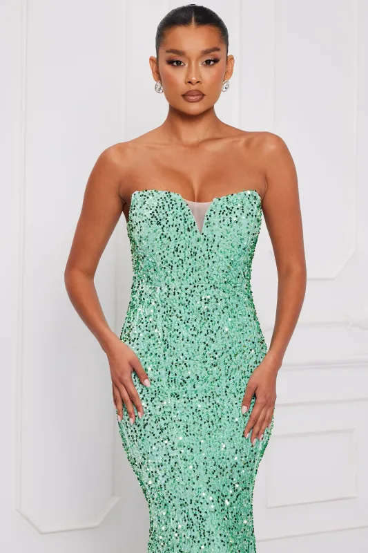 Vestido menta