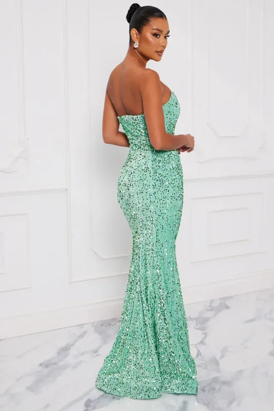 Vestido menta