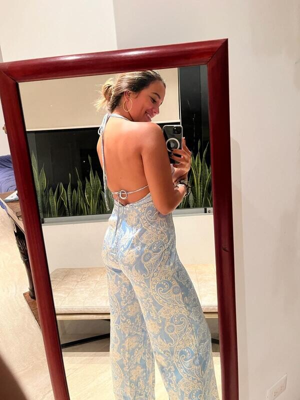 Jumpsuit Celeste Baroque Halter