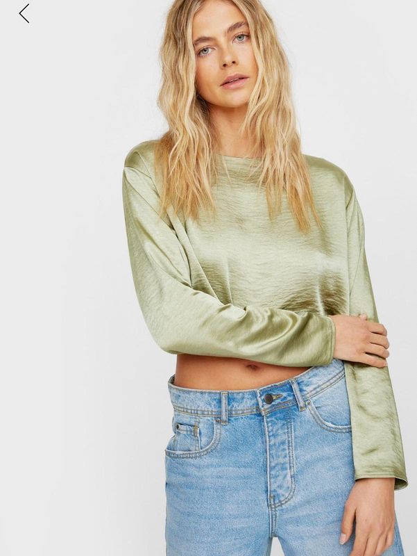 Blusa Nazty manga larga