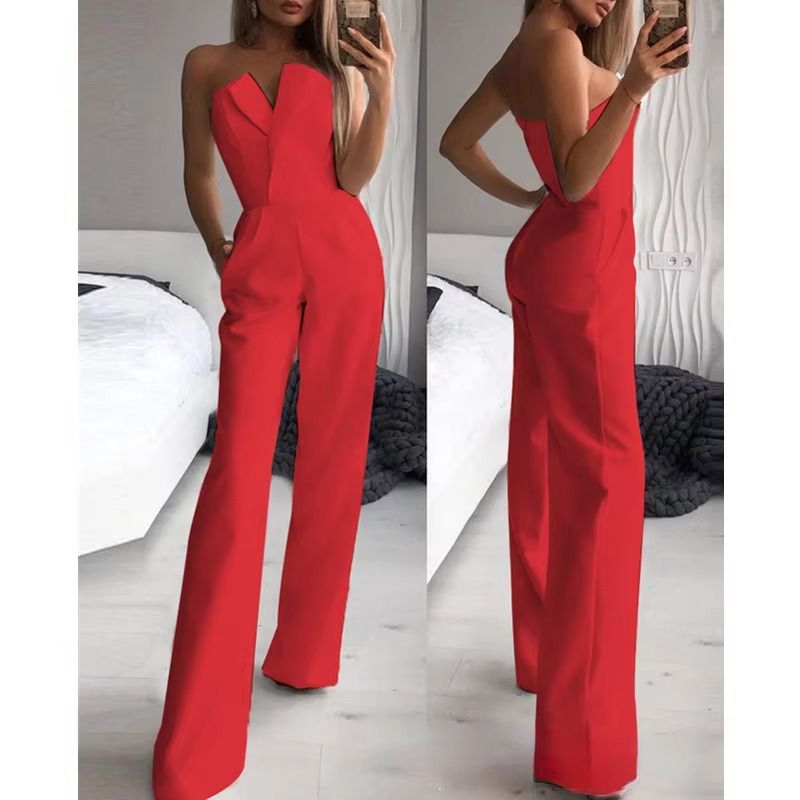 Jumpsuit corte V