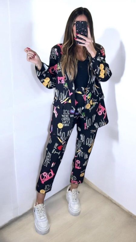 Pantalón estampado
