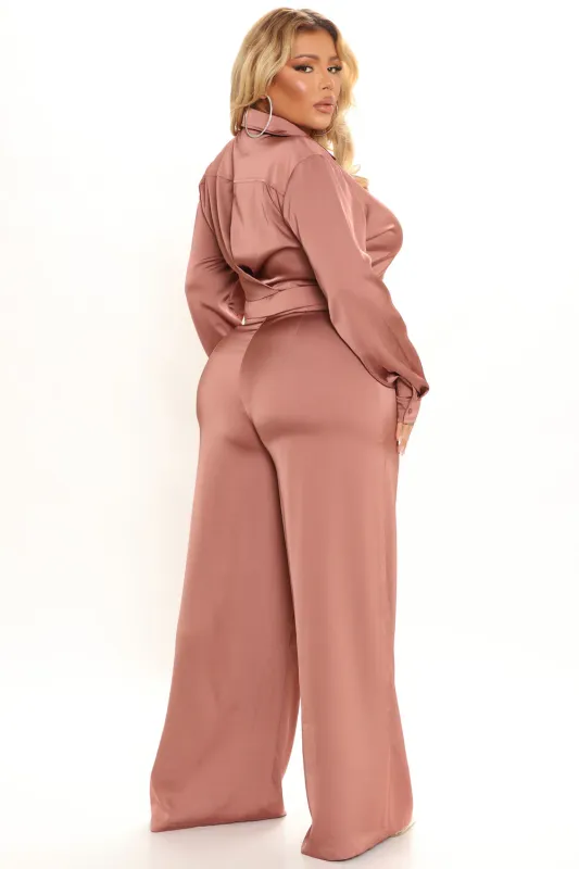 Set Satín Mauve