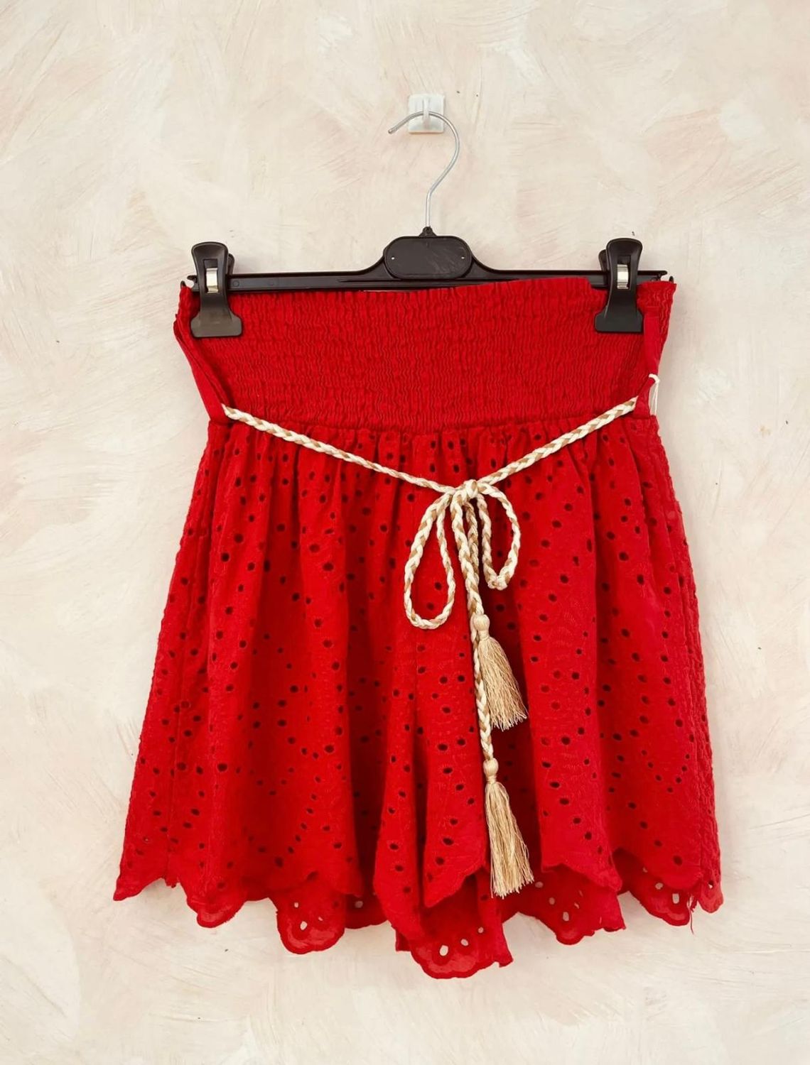 Short bordado inglés