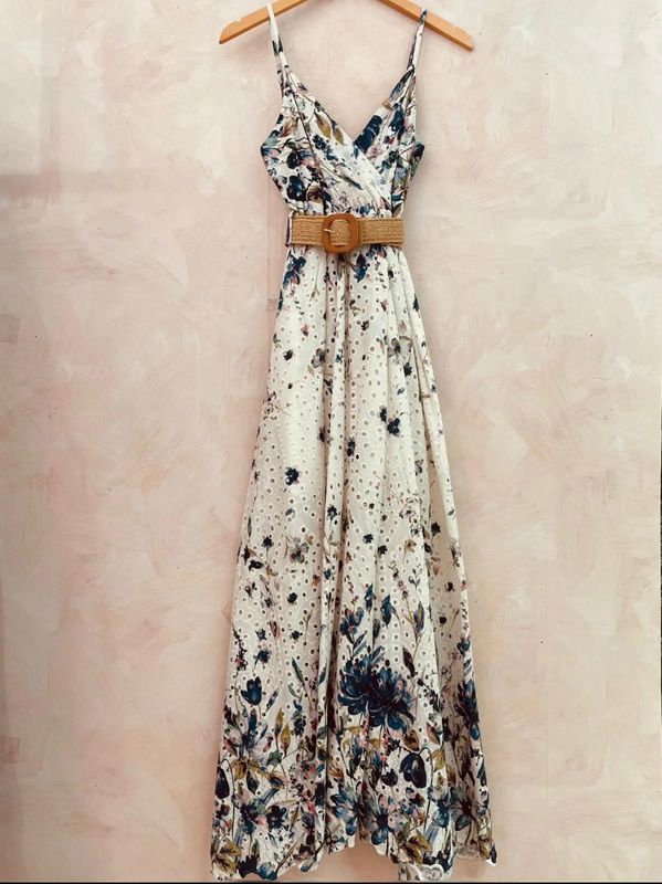 Vestido Blue Garden