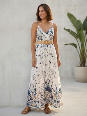 Vestido Blue Garden Vestido Blue Garden