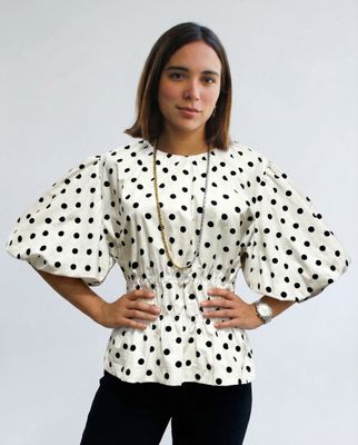 Blusa Chic Polka Dot