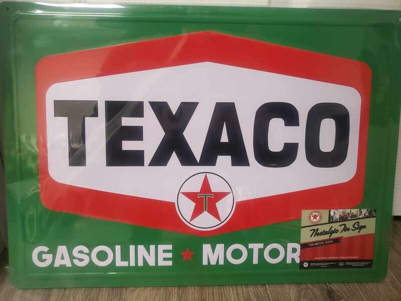 Tin Sign Texaco LMT