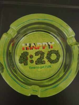 Glass Ashtray 420 LMT