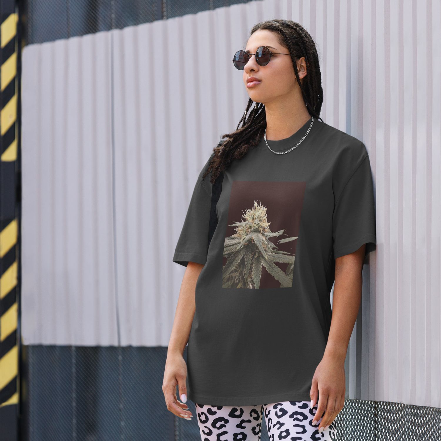 Kusharot Oversized faded t-shirt