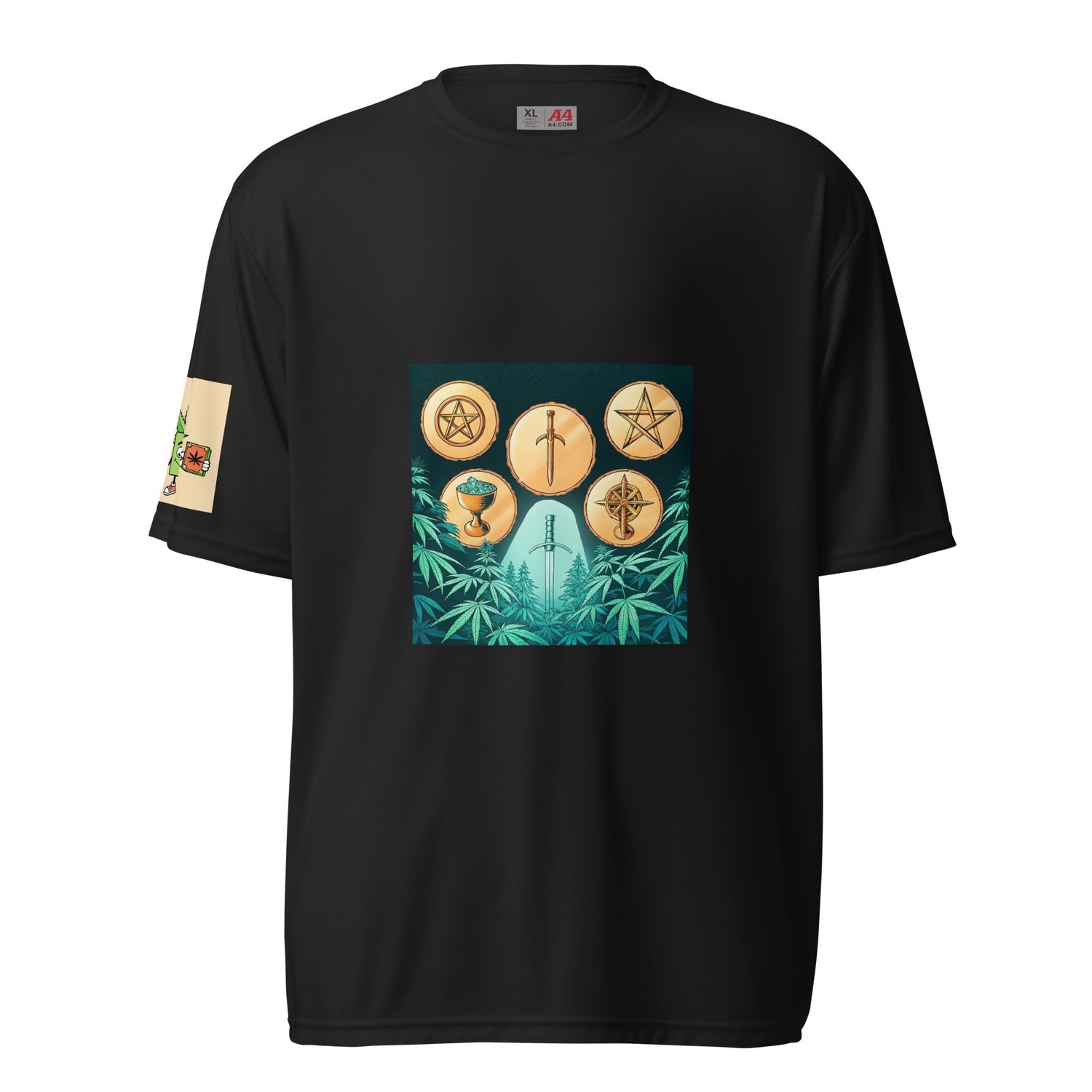 Unisex performance crew neck t-shirt Kushfam