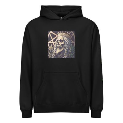 King of Pentacles Men’s box hoodie