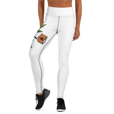 Baked Tarot Logo Yoga Leggings