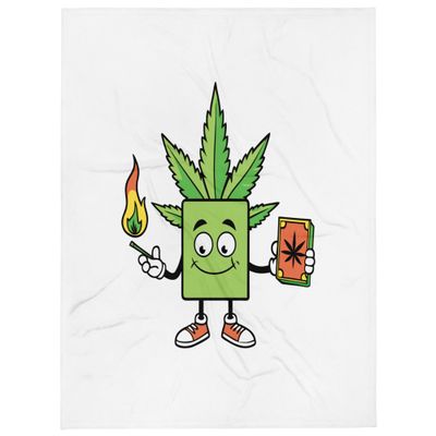 Baked Tarot Throw Blanket