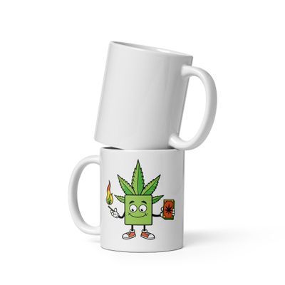 BT OG White glossy mug