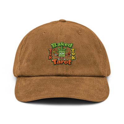 Baked Tarot Corduroy hat