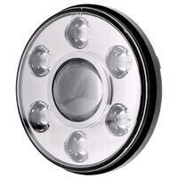 7" LED Headlight - Chrome (High/Low Beam)