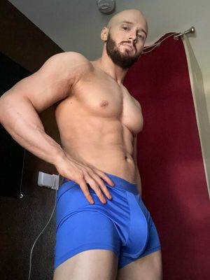 Calvin Klein Blue Boxer Briefs