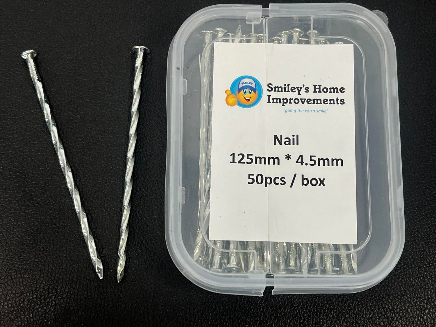 Twisted Thread Concrete Nails