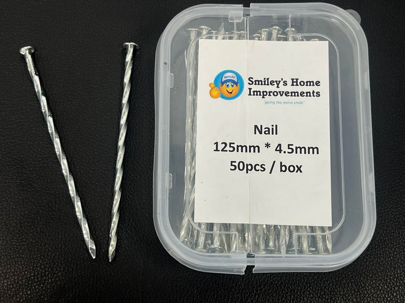 Twisted Thread Concrete Nails