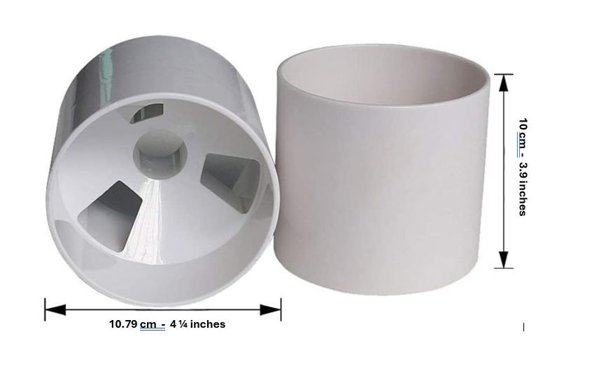White Golf Putting Cups